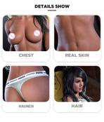158cm adult toys sexy love doll cheap silicone robots sex doll Metal Skeleton silicone sex doll for men masturbating by AUTOMATIC WOMAN